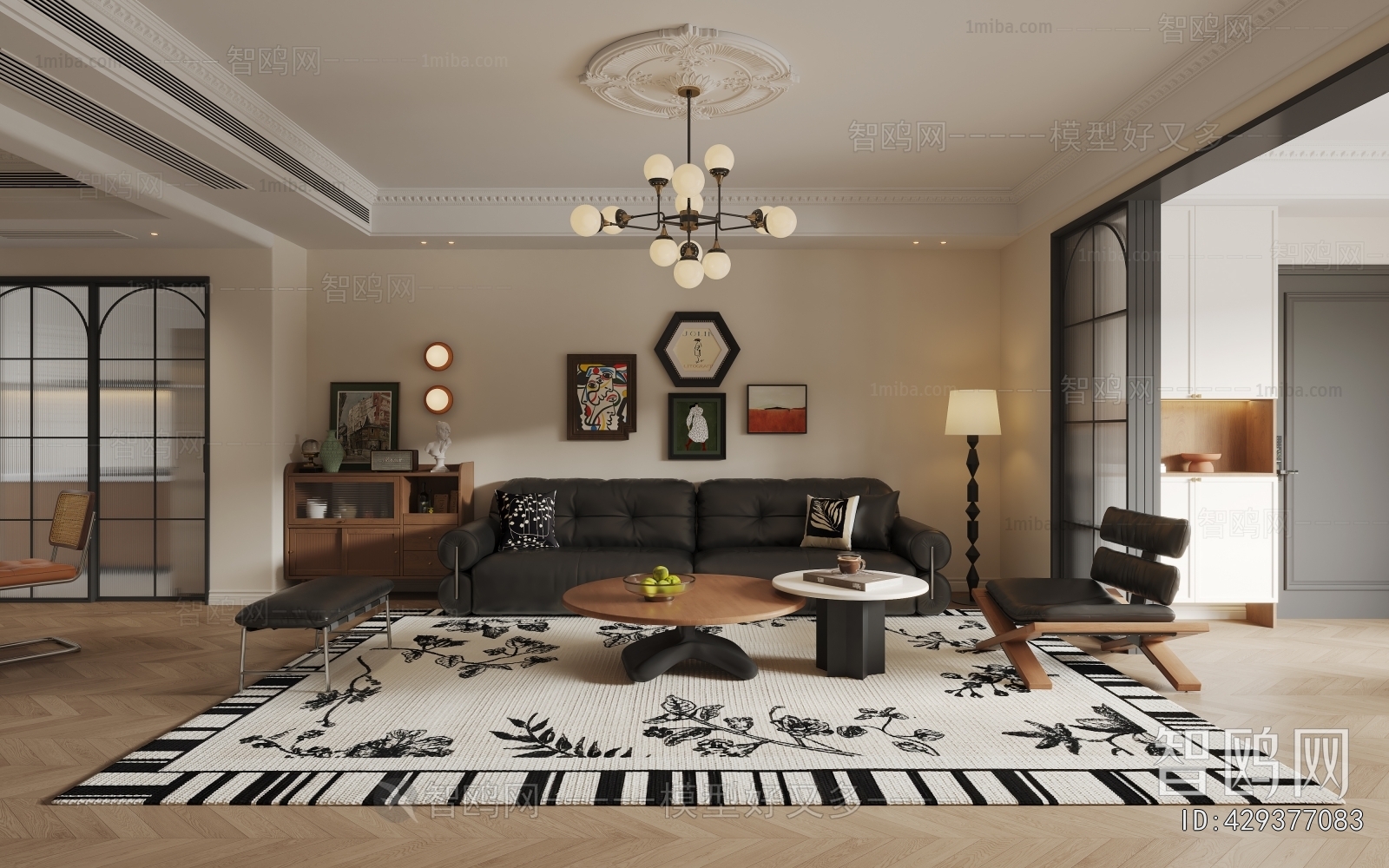 French Style A Living Room