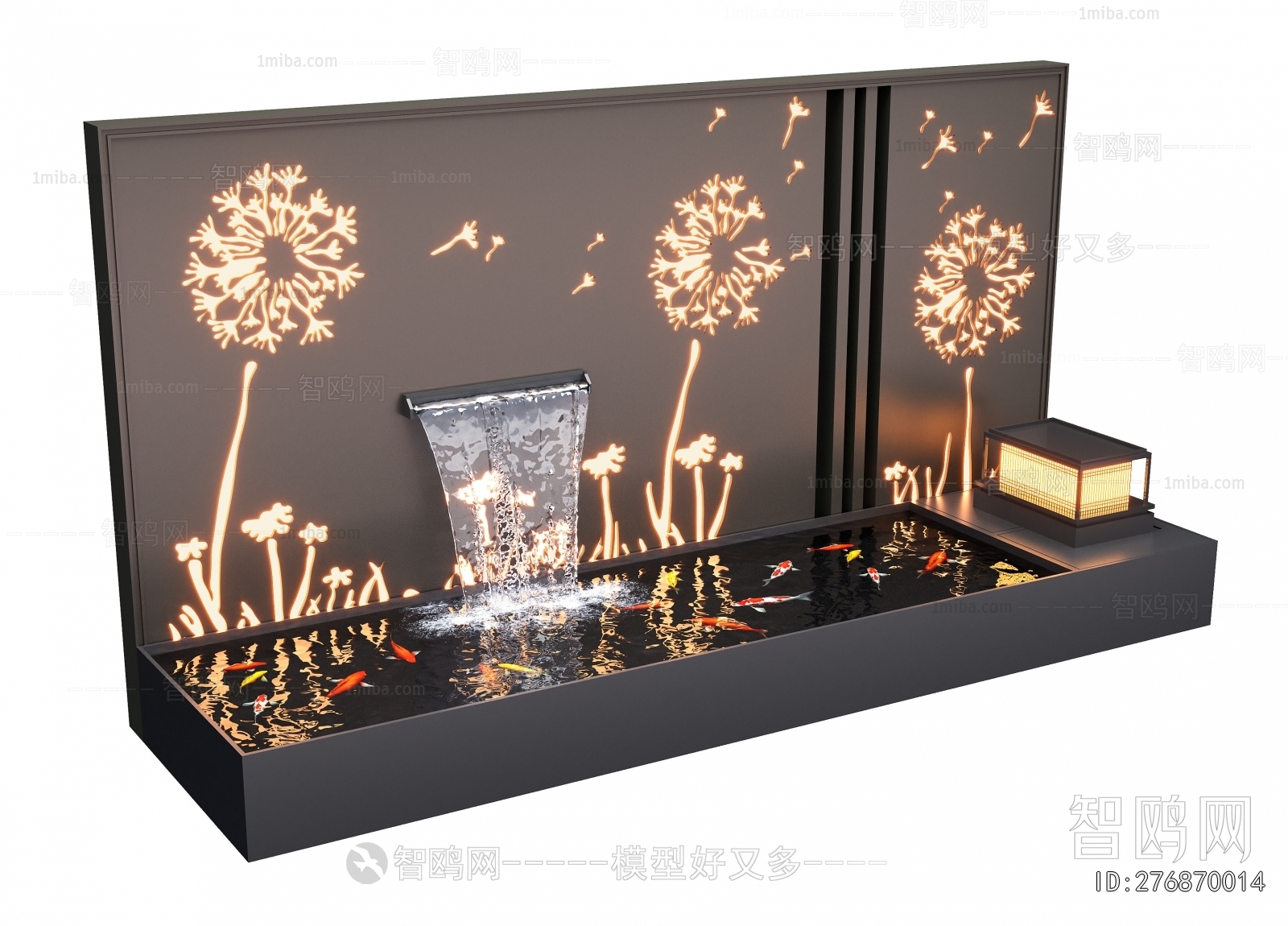 Modern Rockery Waterscape