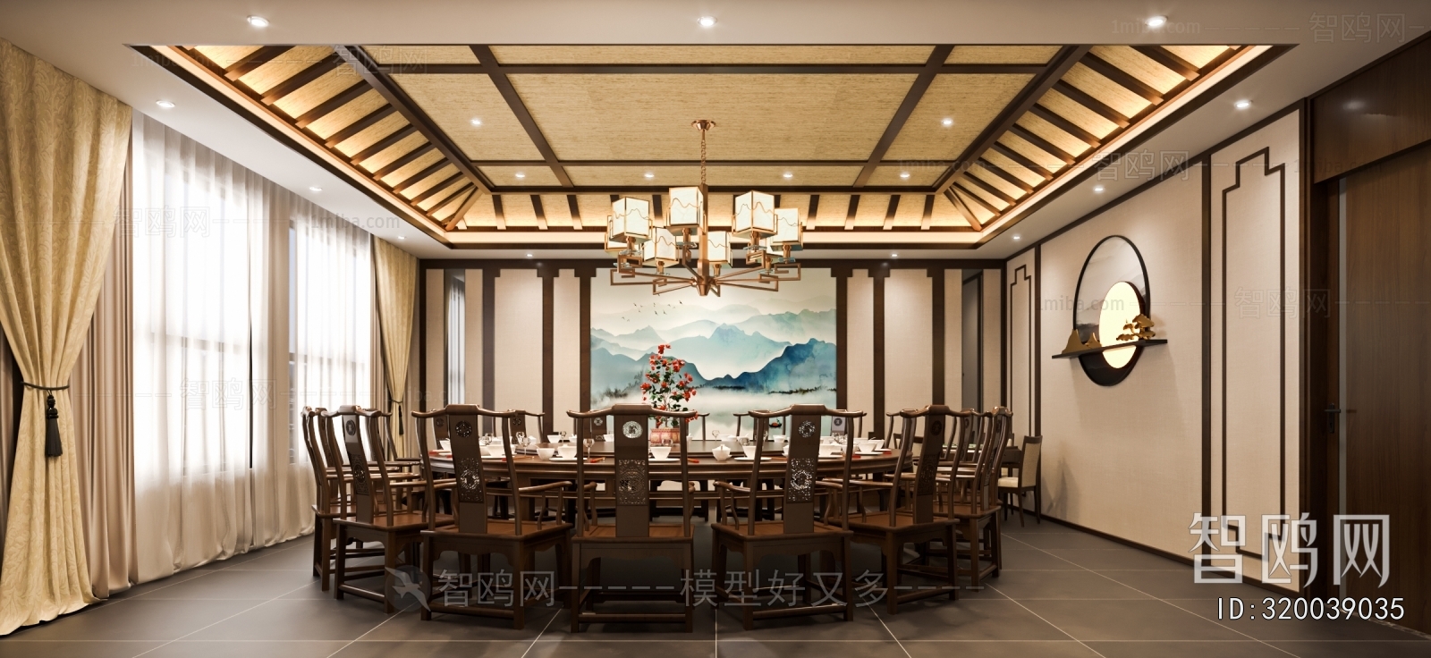 New Chinese Style Restaurant Box