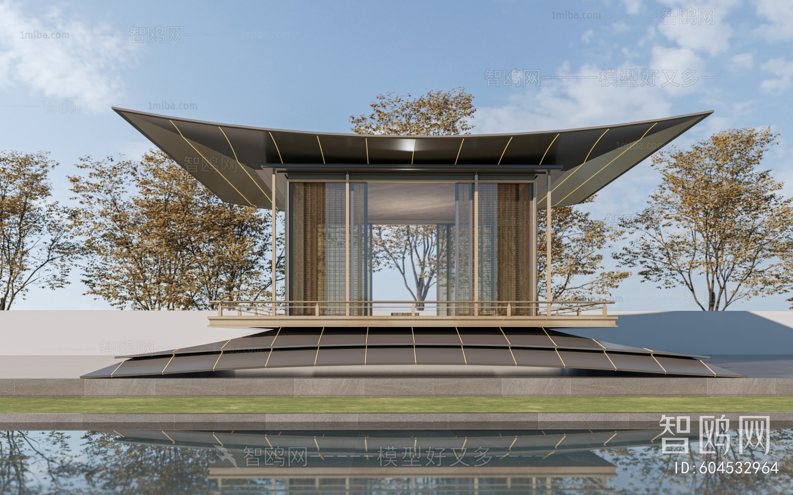 New Chinese Style Pavilion