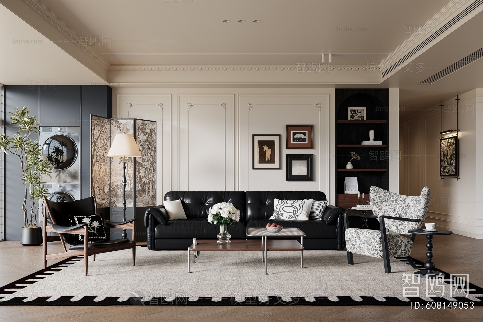 French Style A Living Room