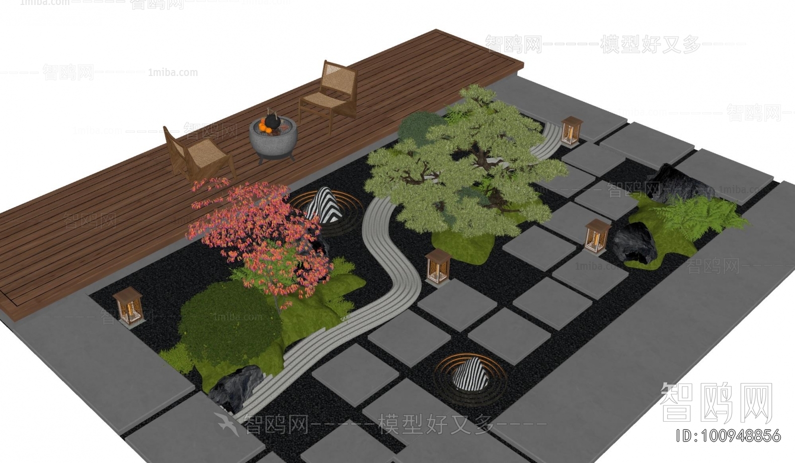New Chinese Style Garden