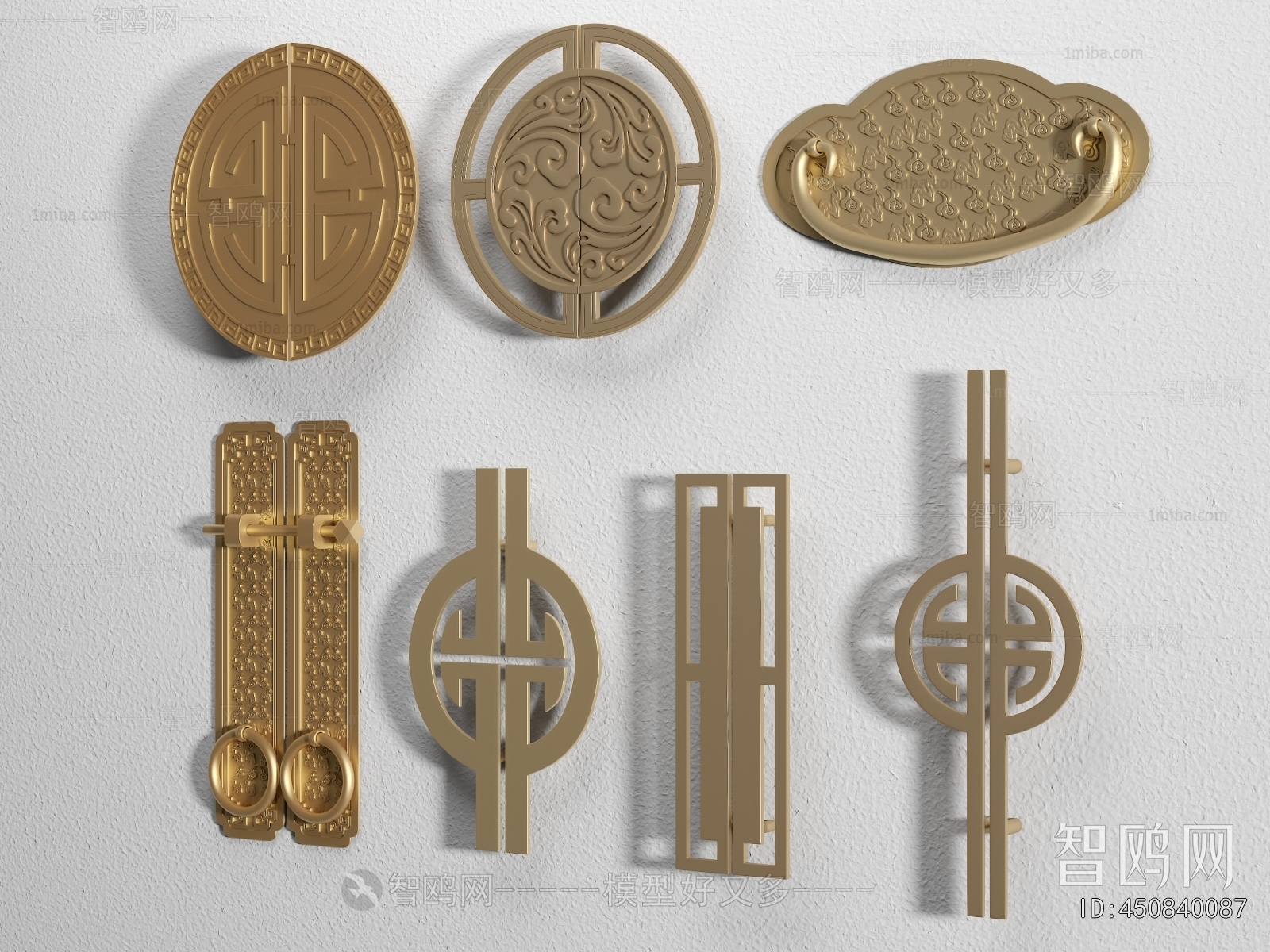 New Chinese Style Door Handle