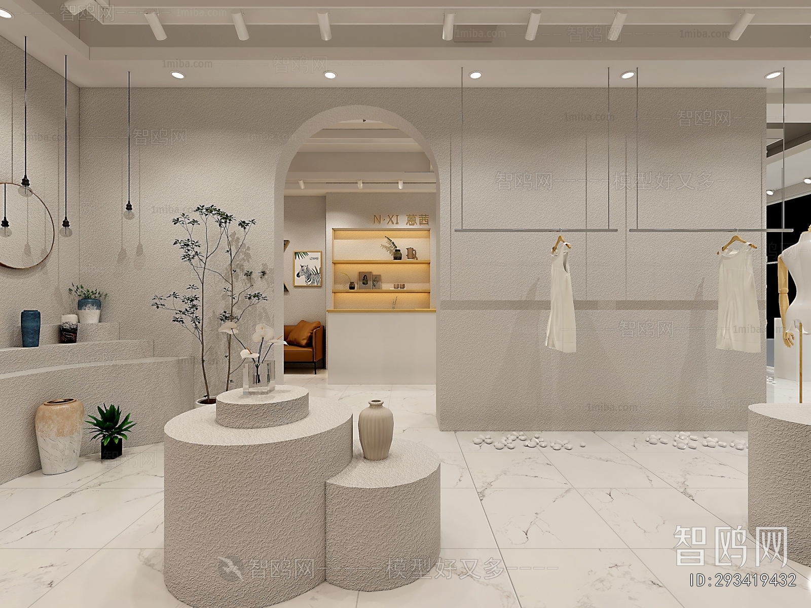 Modern Clothing Store