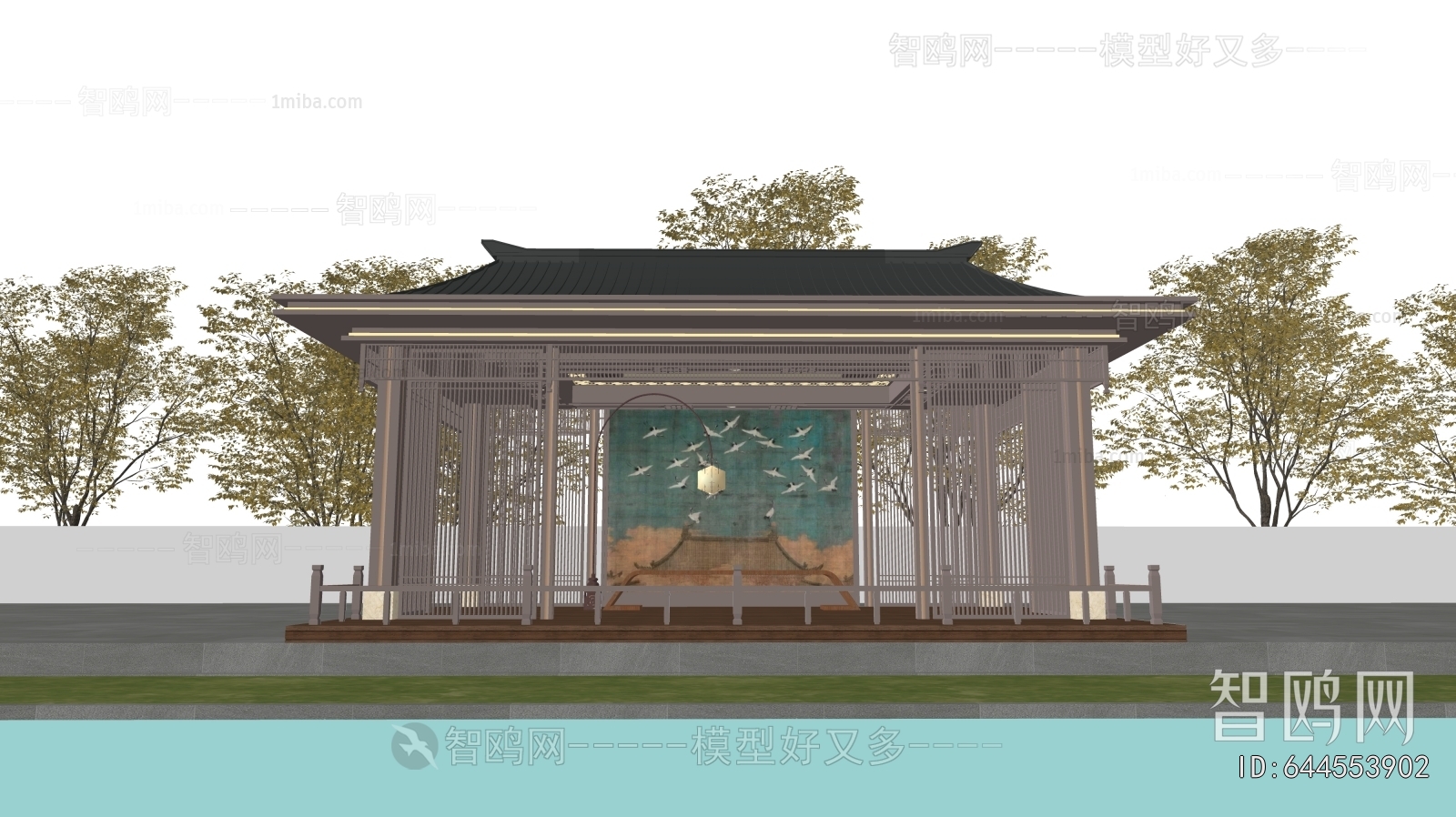 New Chinese Style Pavilion