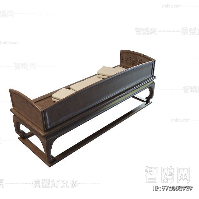 New Chinese Style Arhat Bed