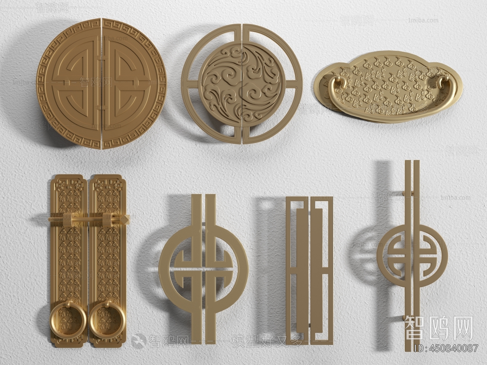 New Chinese Style Door Handle