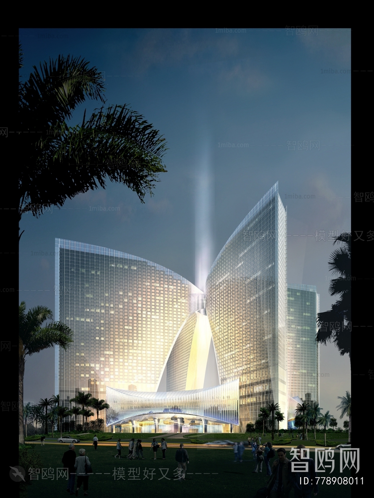 Modern Appearance Of Commercial Building