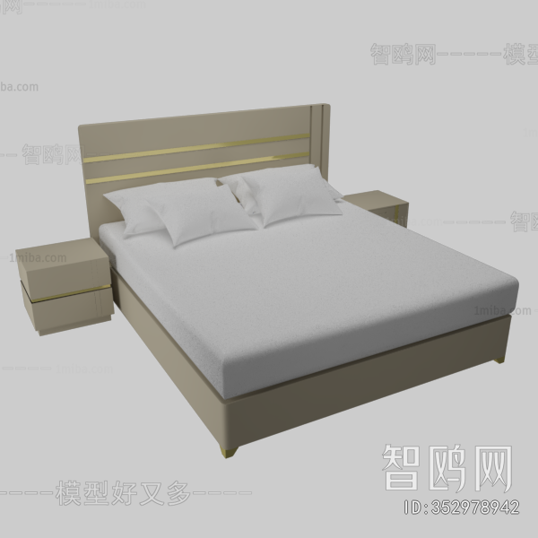 Modern Double Bed