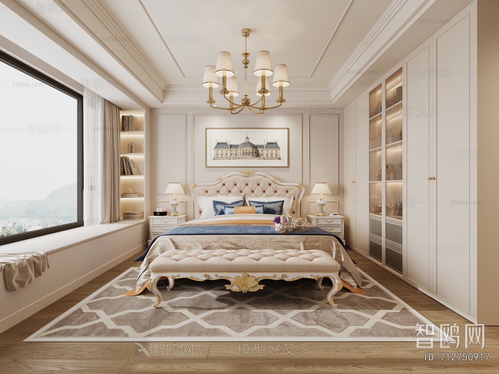 European Style Bedroom