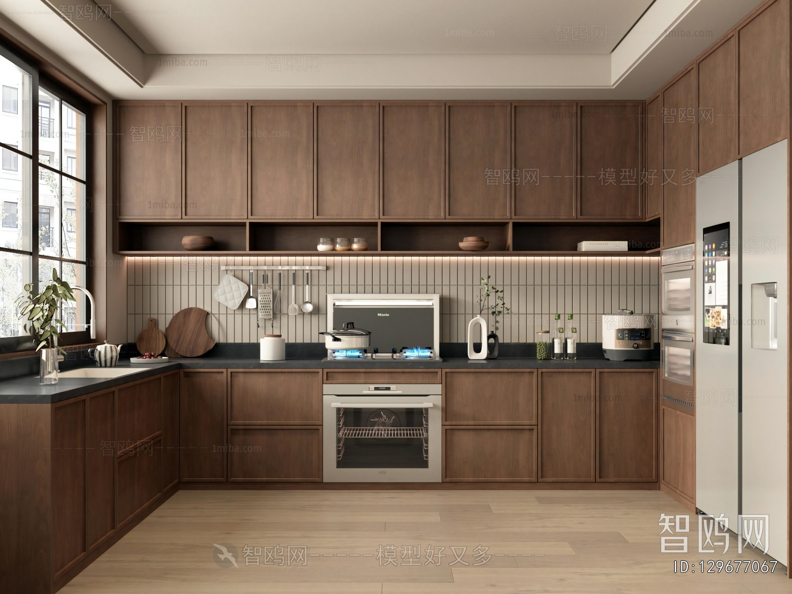 Modern The Kitchen