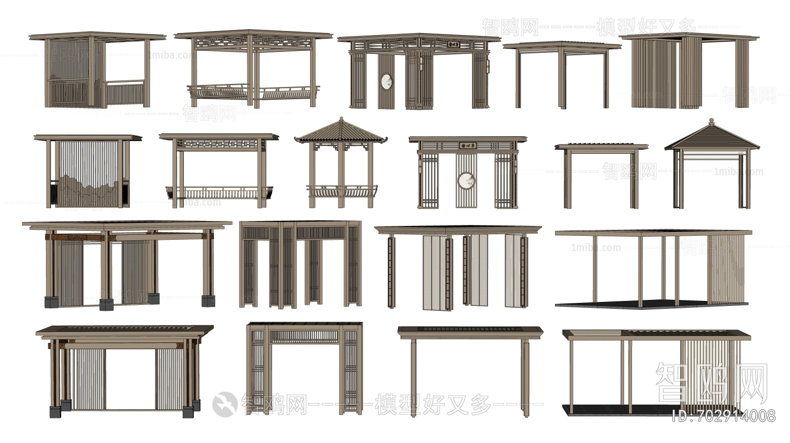 New Chinese Style Pavilion