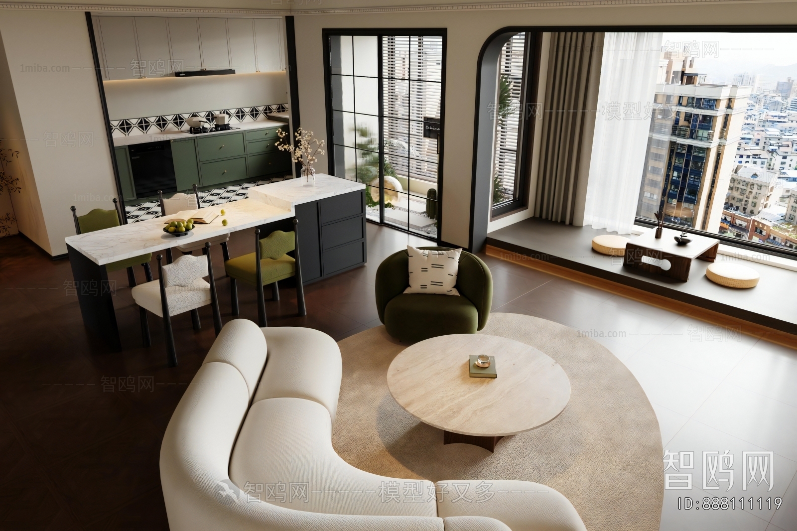 French Style Dining Room