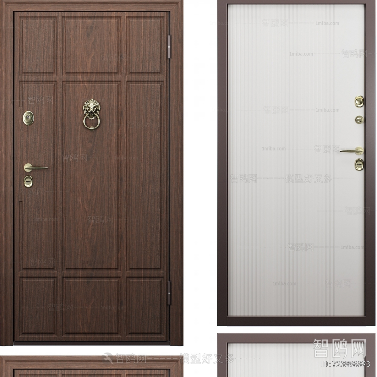 Modern Single Door