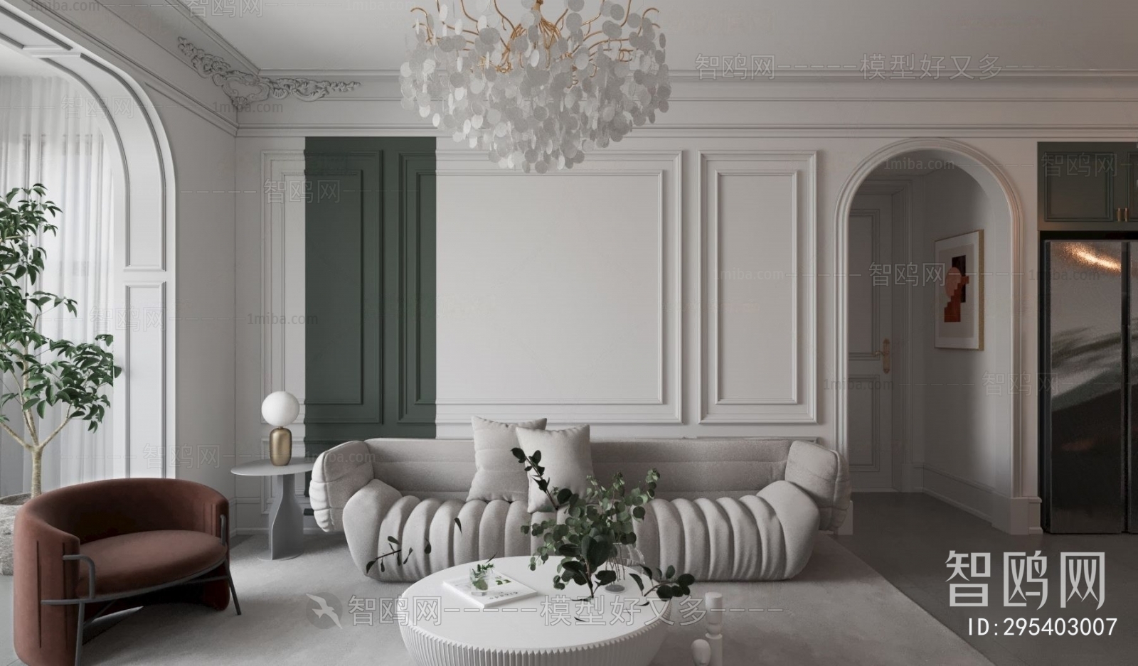 French Style A Living Room