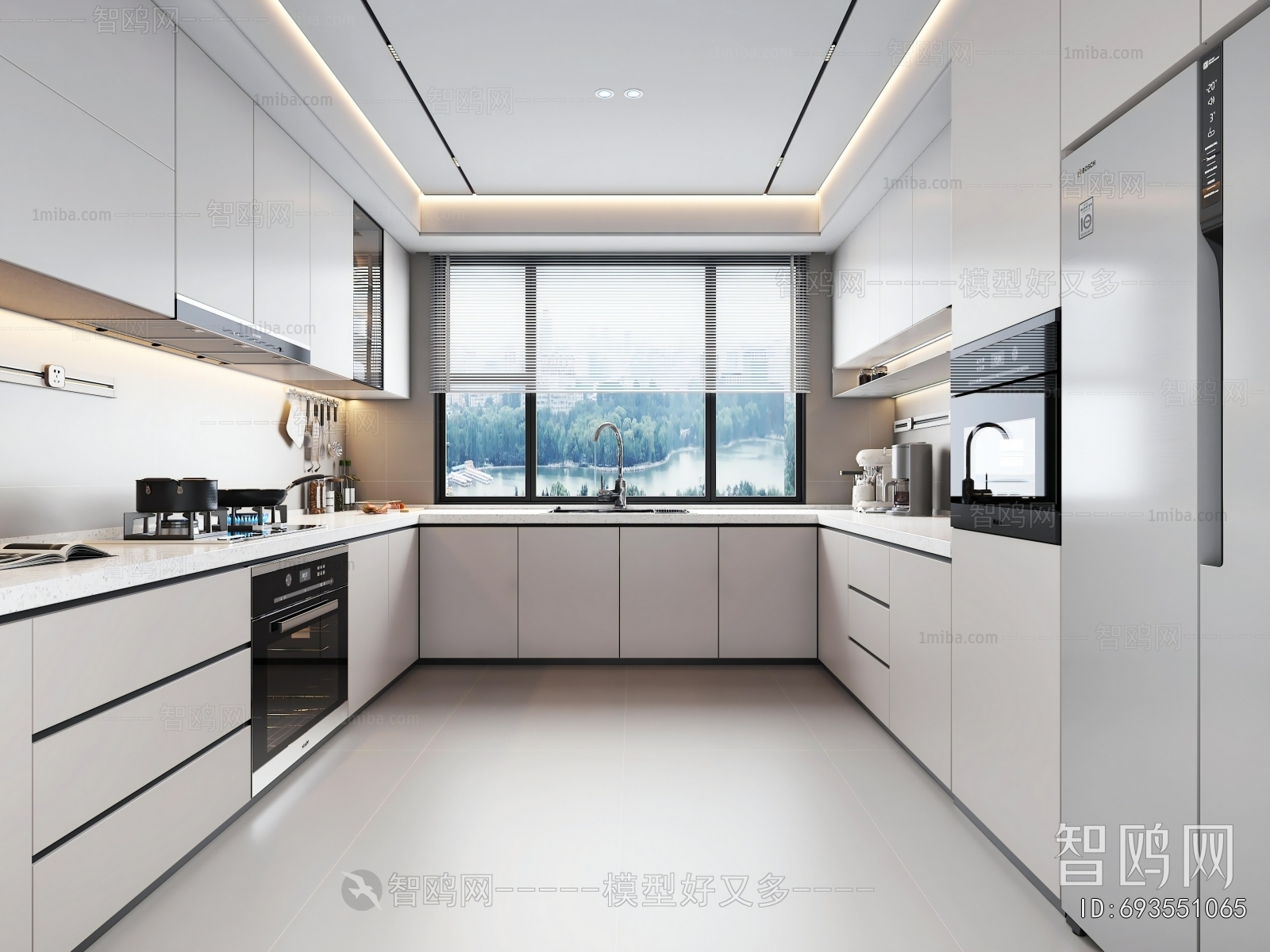 Modern The Kitchen