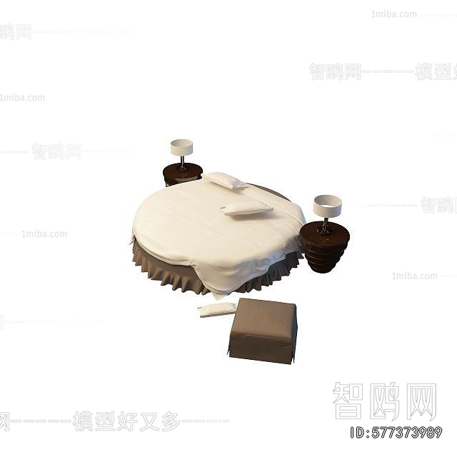Modern Round Bed