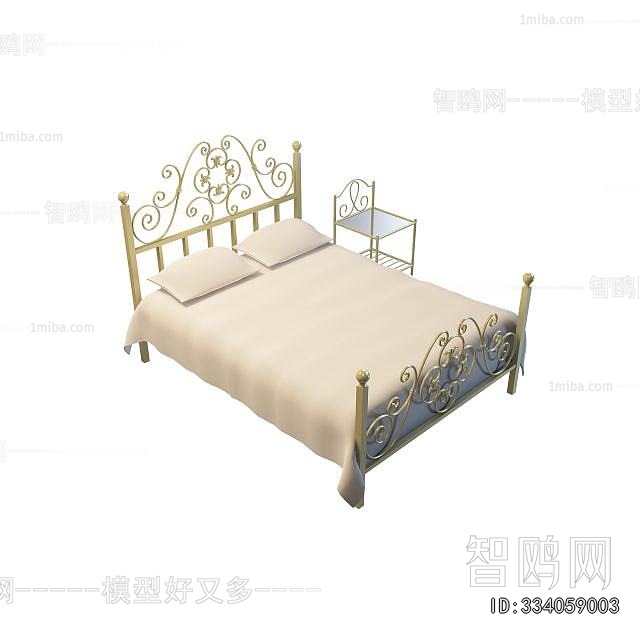European Style Double Bed