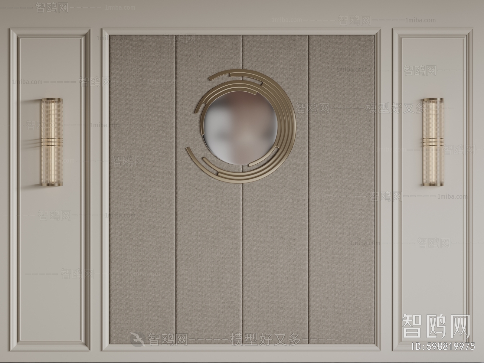 French Style TV Wall