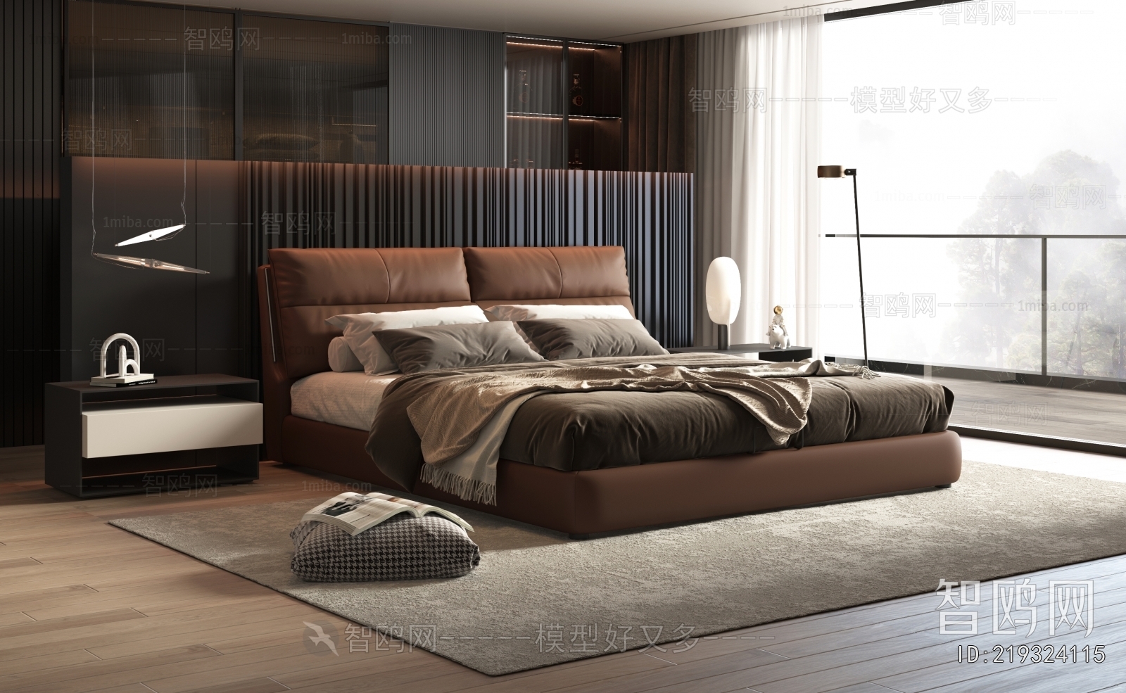 Modern Double Bed