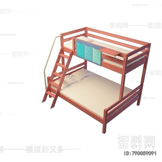New Chinese Style Bunk Bed