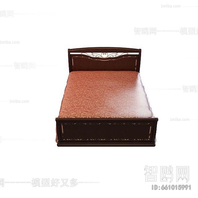 Chinese Style Double Bed