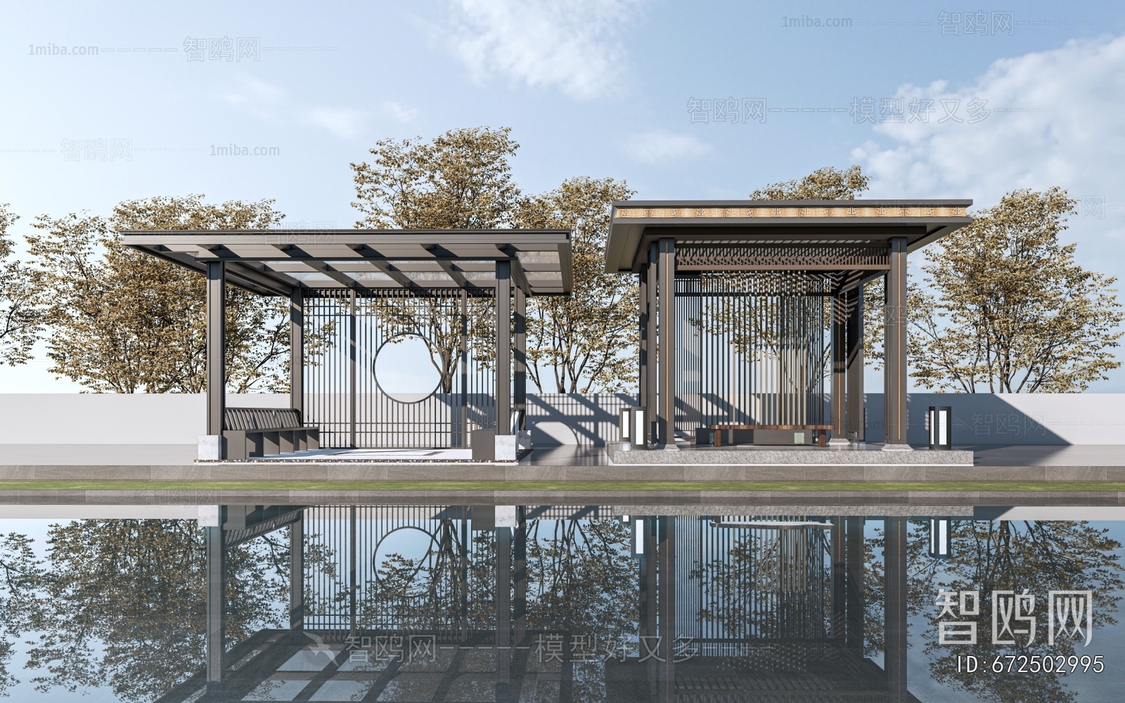 New Chinese Style Pavilion