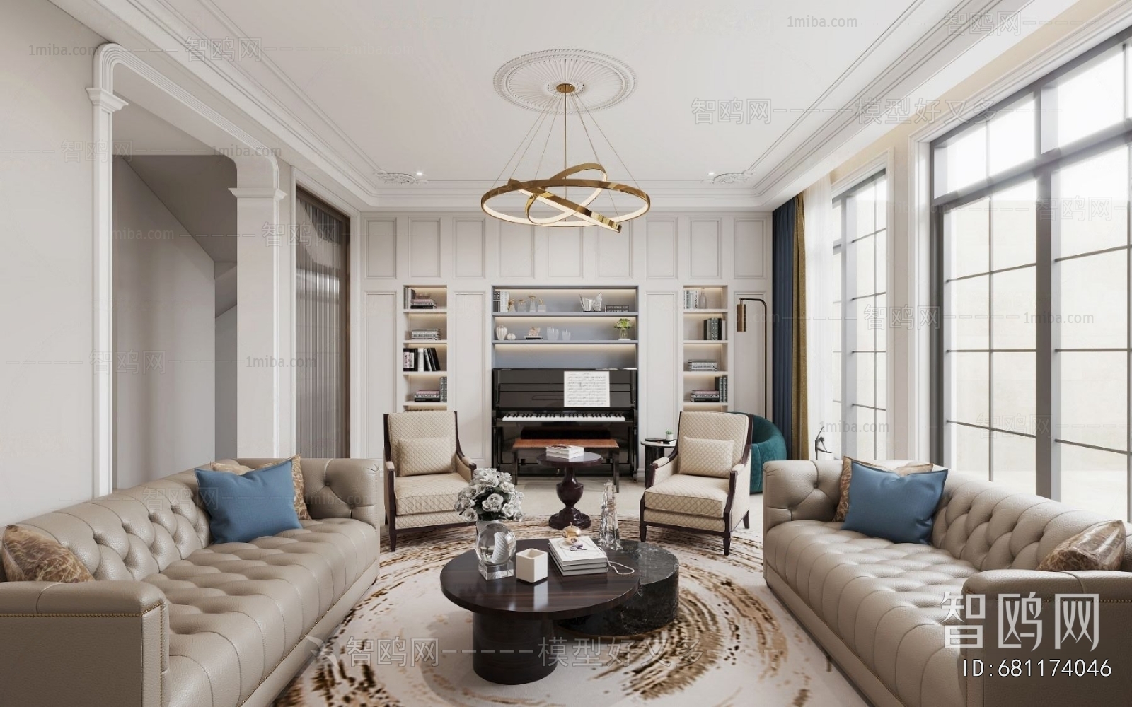 French Style A Living Room