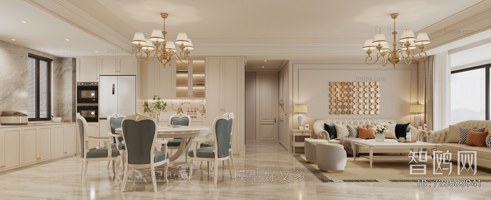 European Style Dining Room