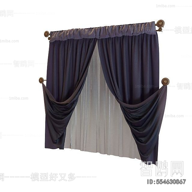 Simple European Style The Curtain