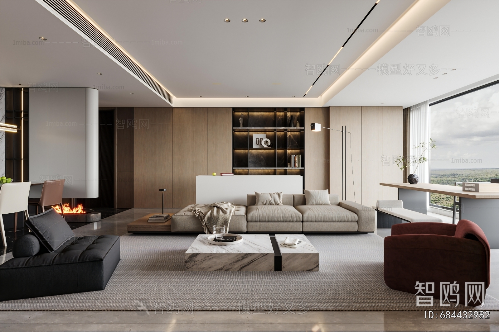 Modern A Living Room