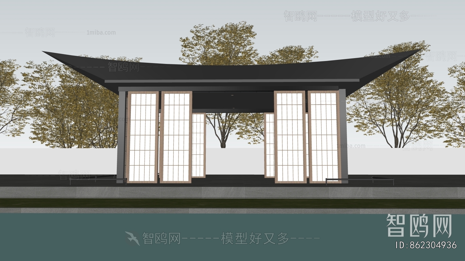 New Chinese Style Pavilion
