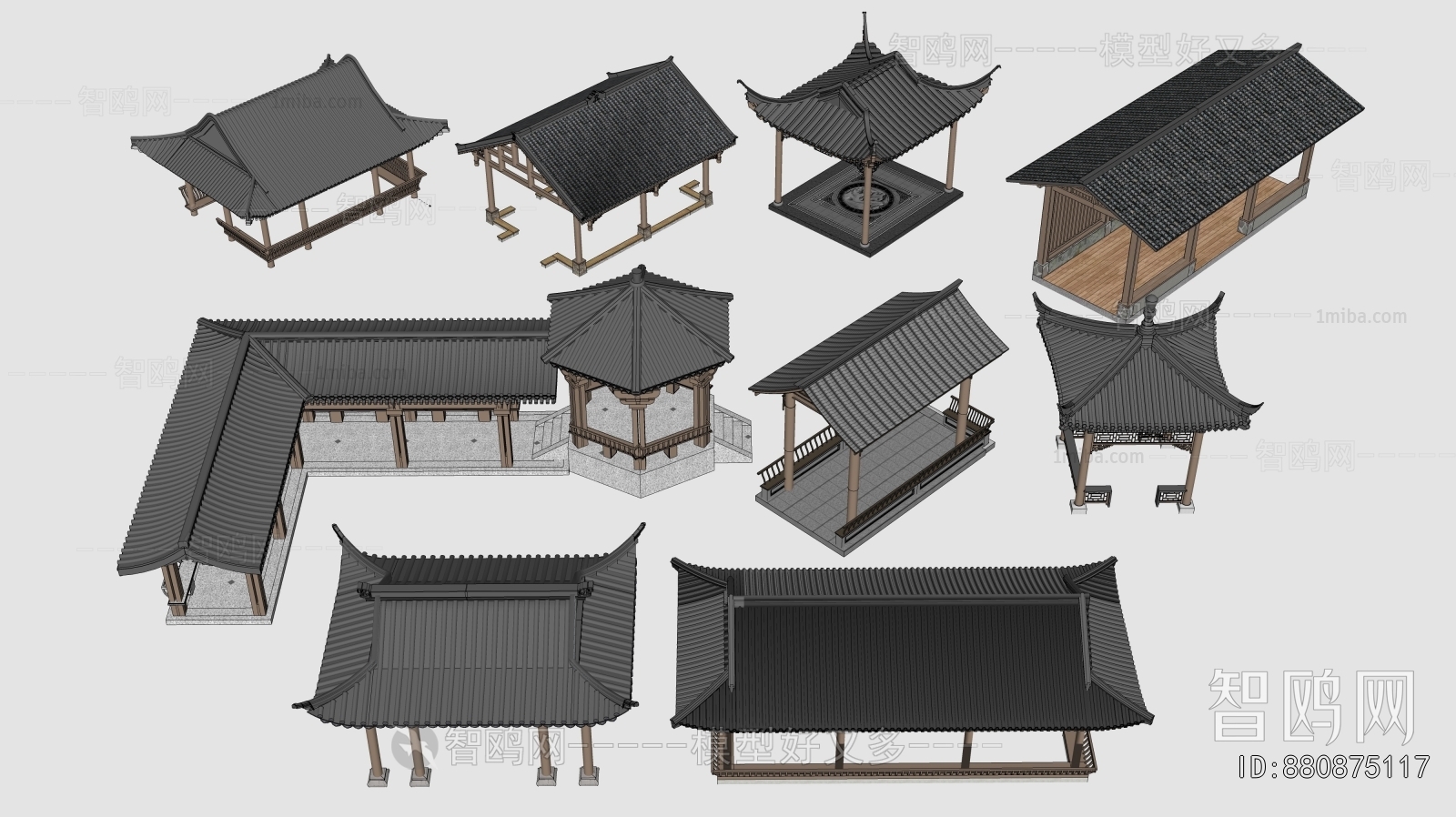 Chinese Style Gallery Frame