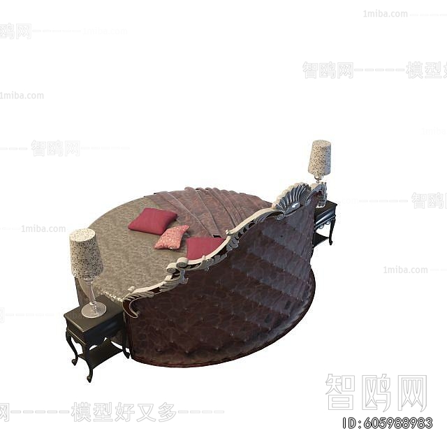 European Style Round Bed