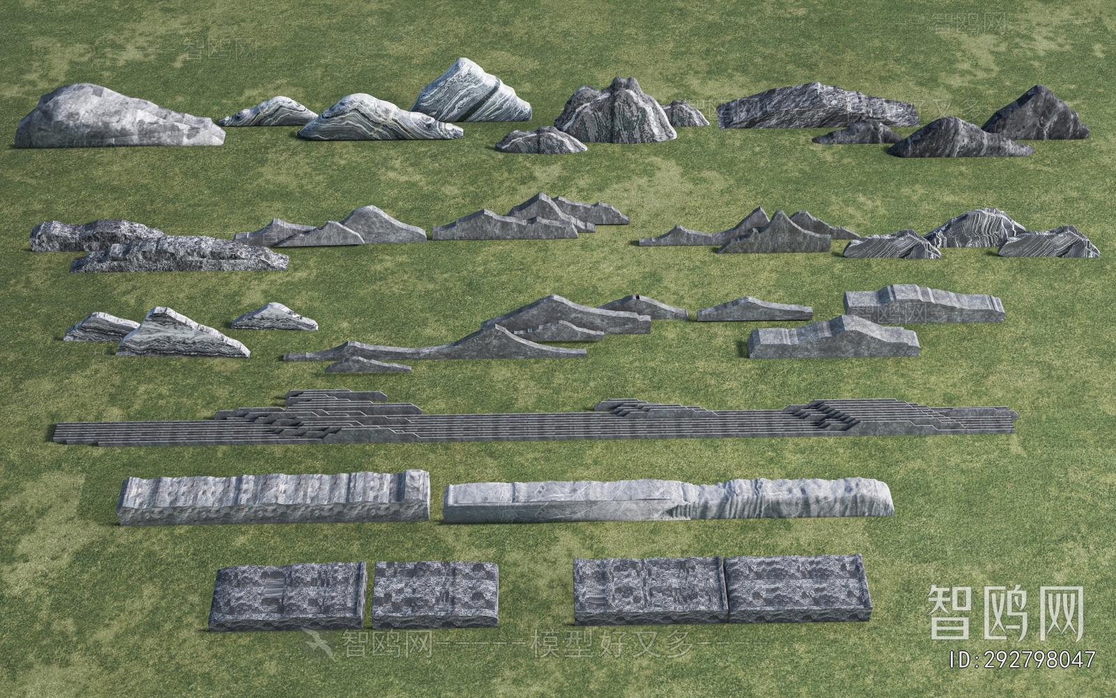 New Chinese Style Stone