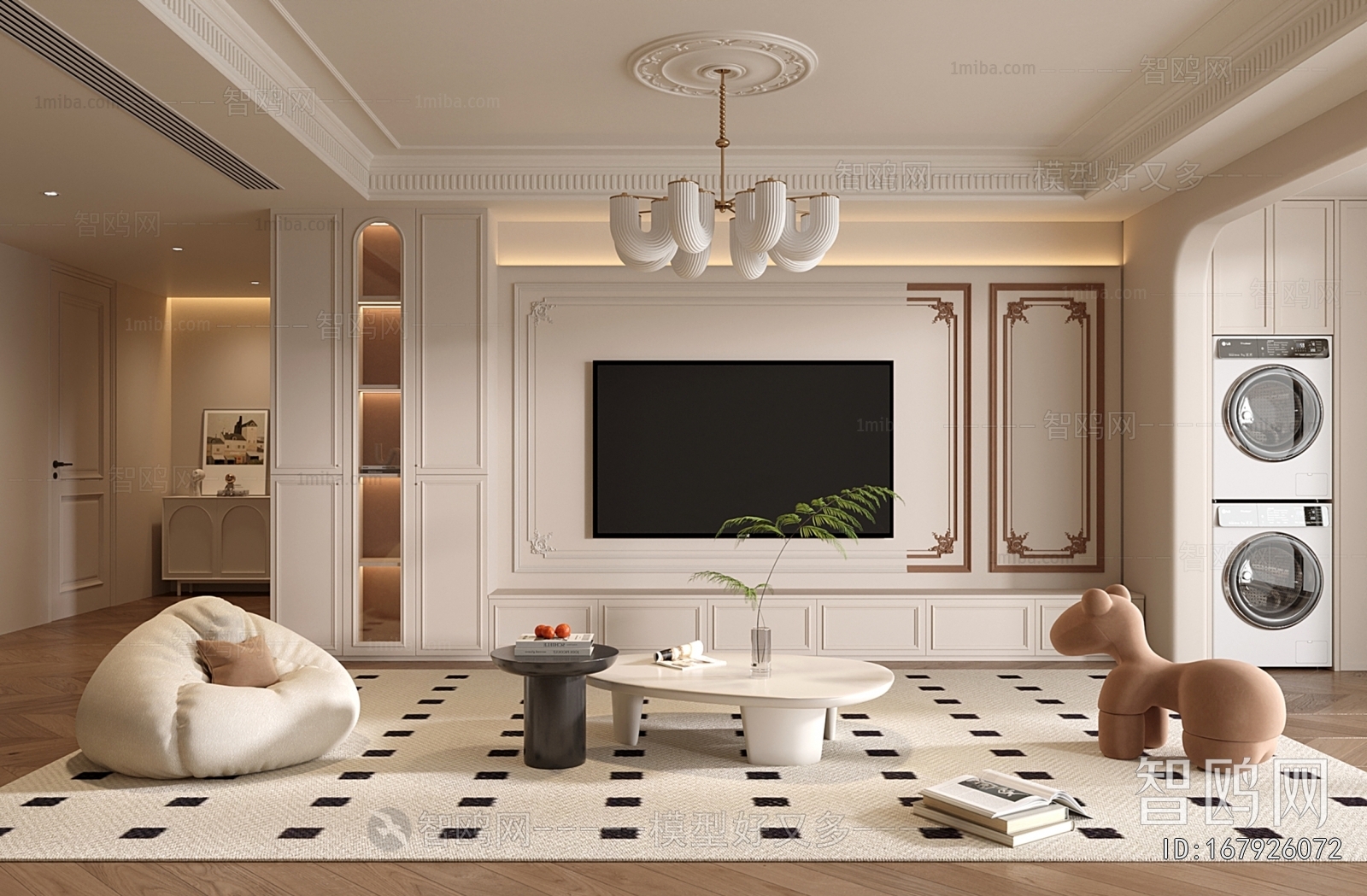 French Style A Living Room