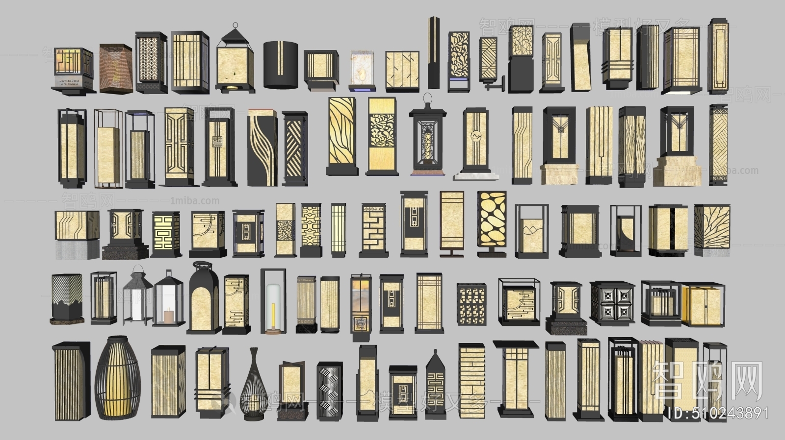 New Chinese Style Outdoor Light