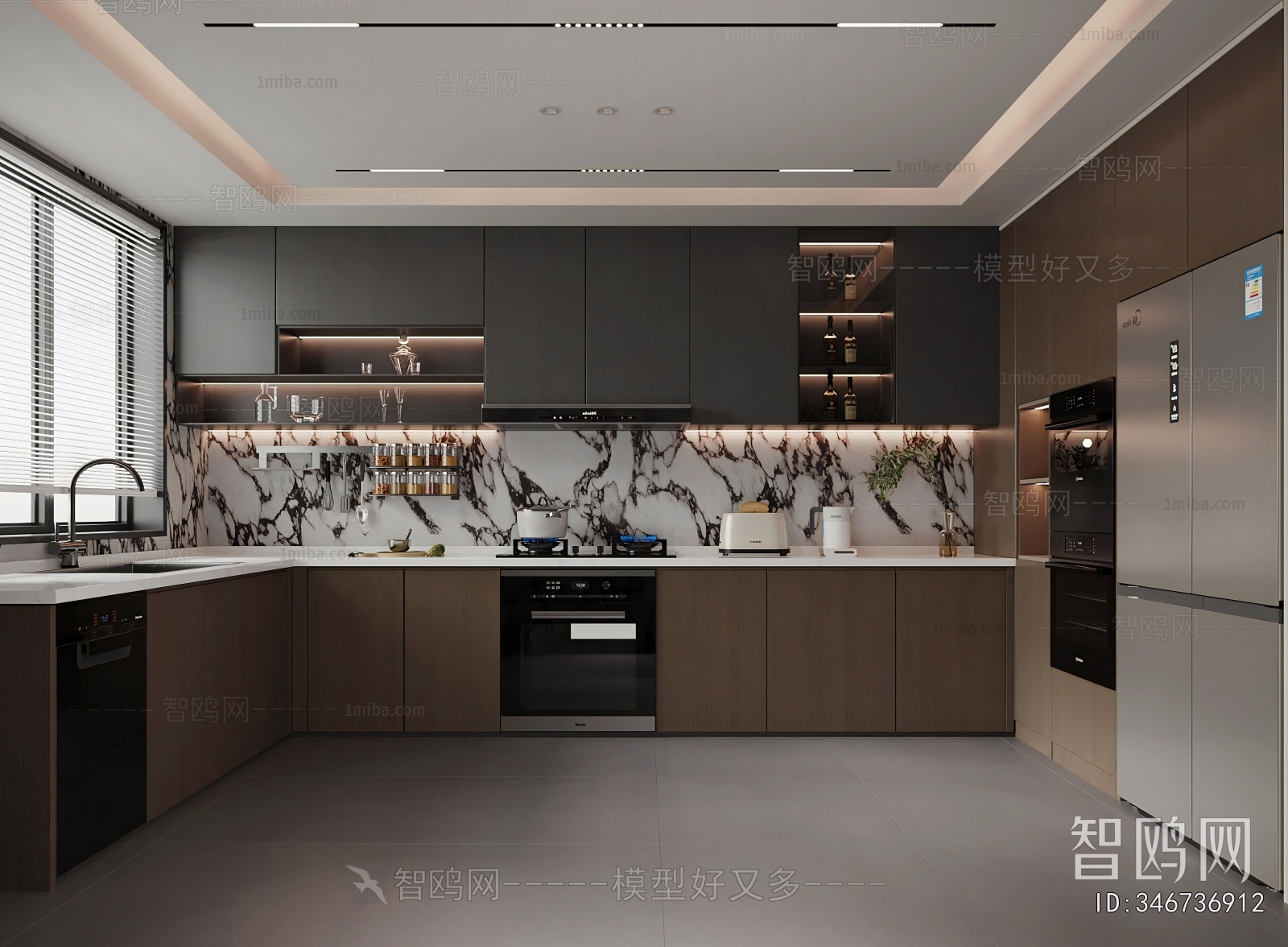Modern The Kitchen