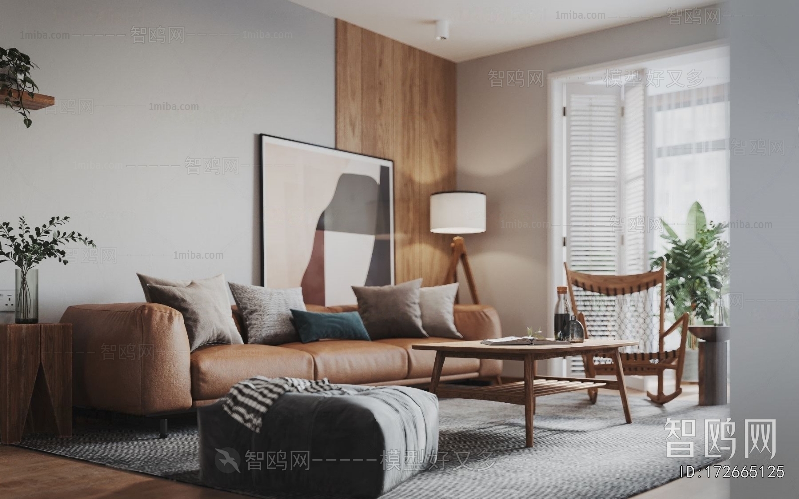 Nordic Style A Living Room