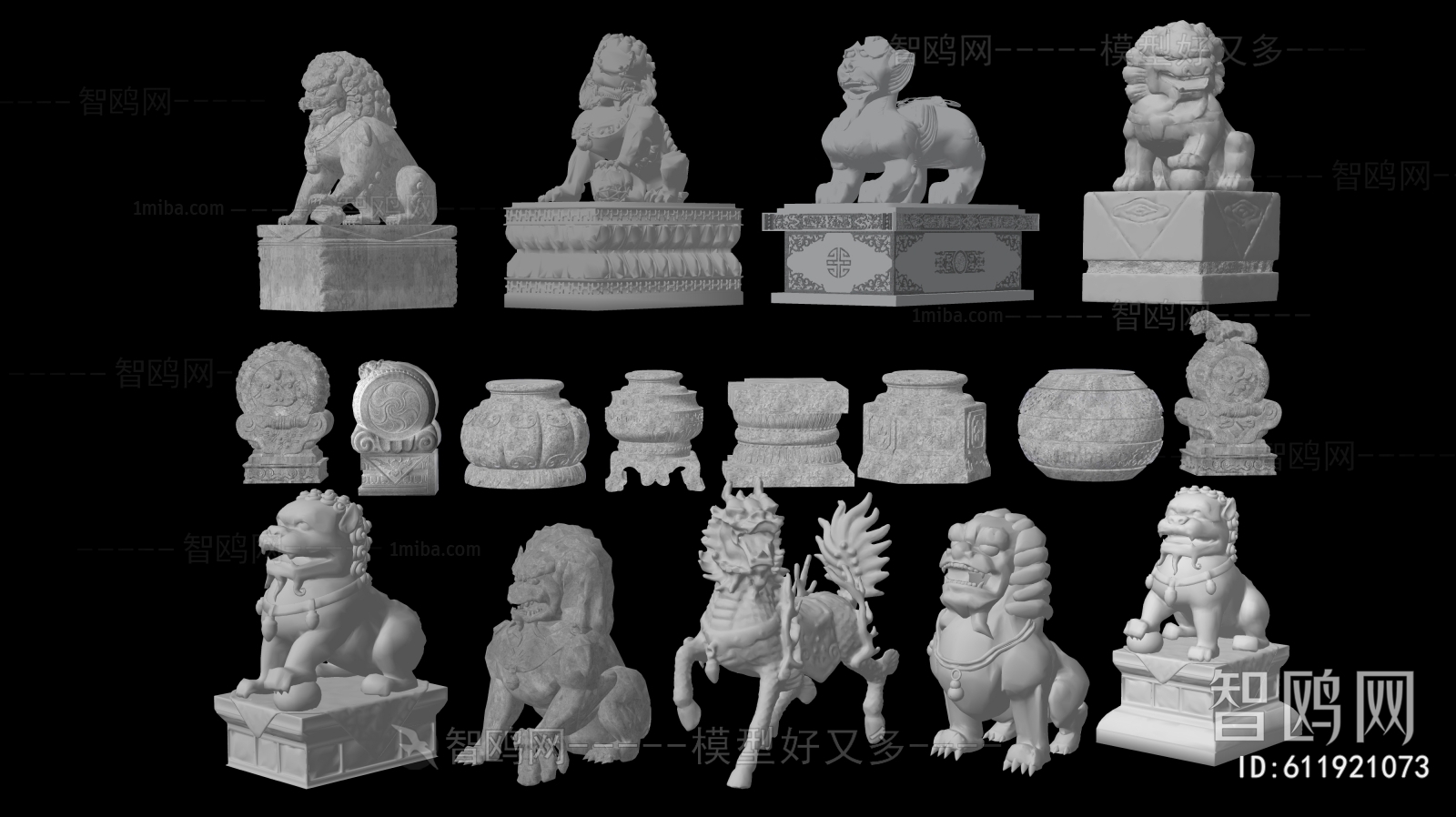 Chinese Style Stone Carving