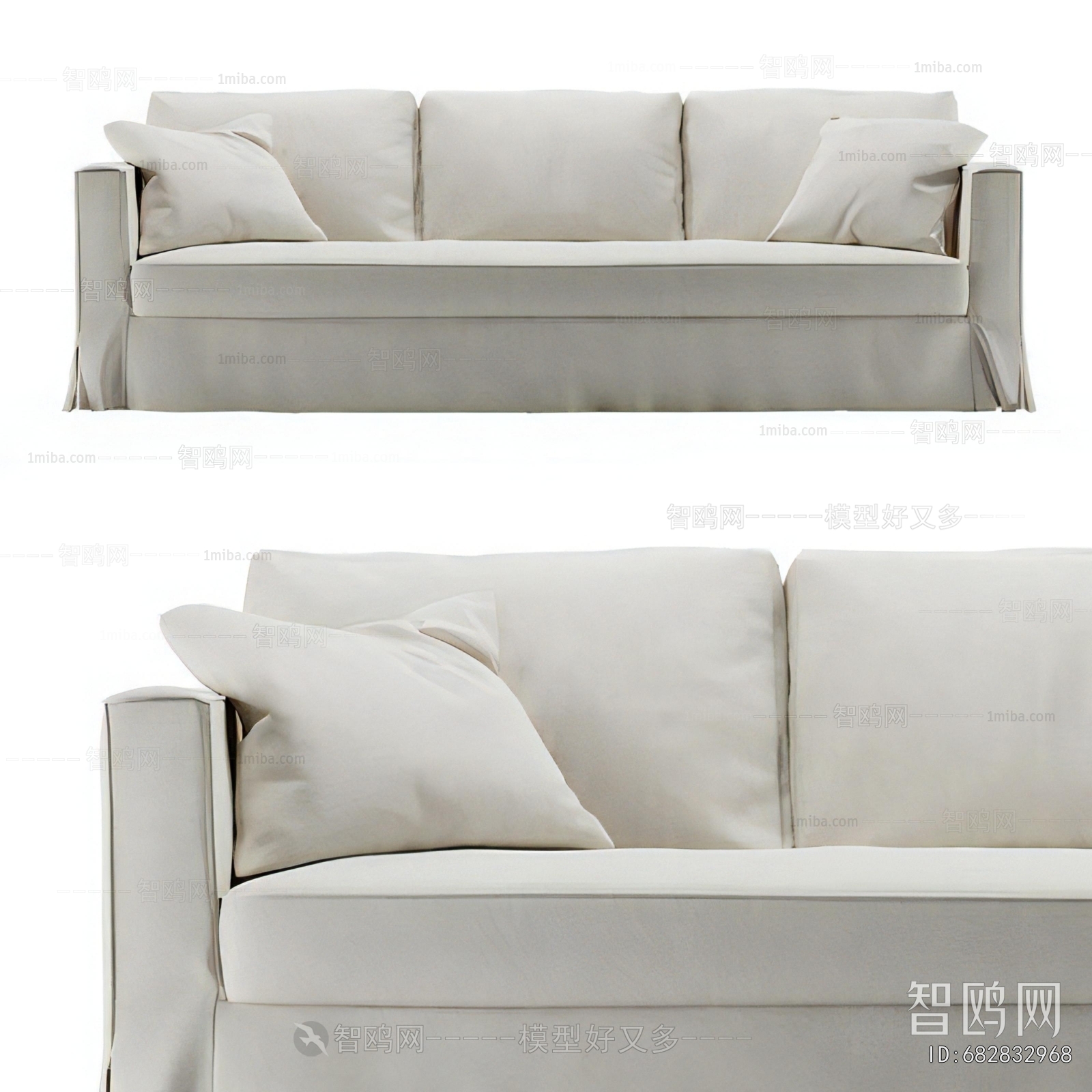 Modern Multi Person Sofa