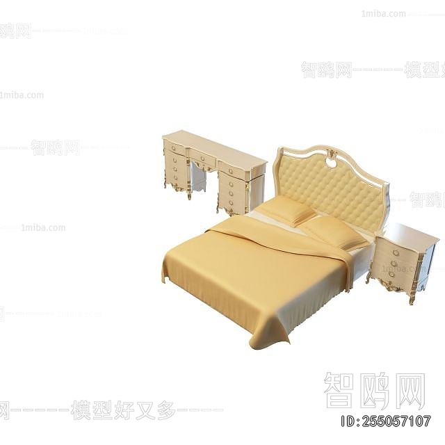 French Style Double Bed