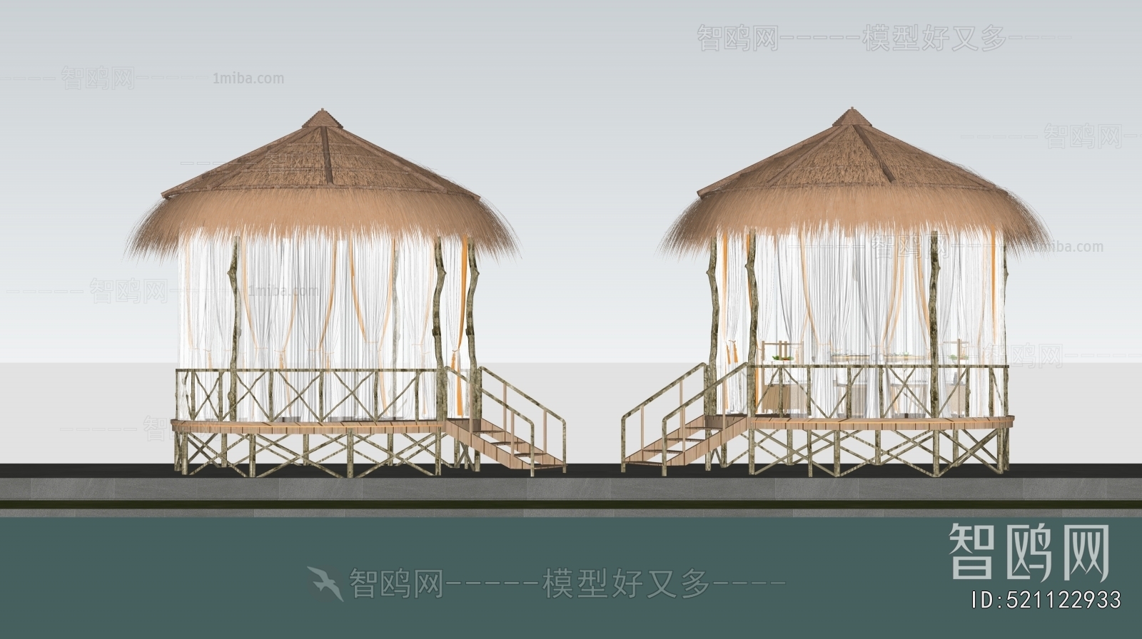 Wabi-sabi Style Pavilion