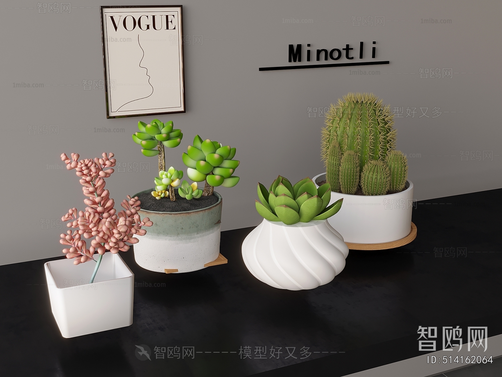 Modern Desktop Plant