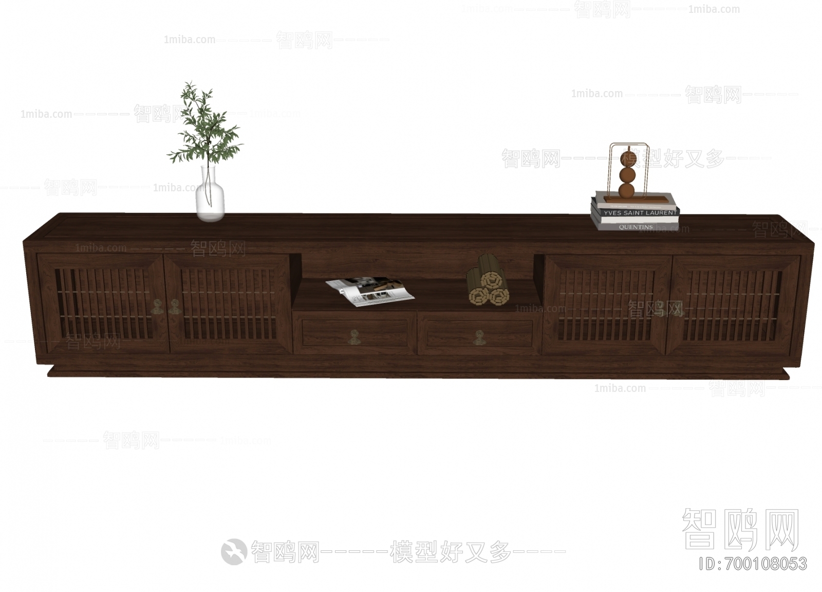 New Chinese Style TV Cabinet