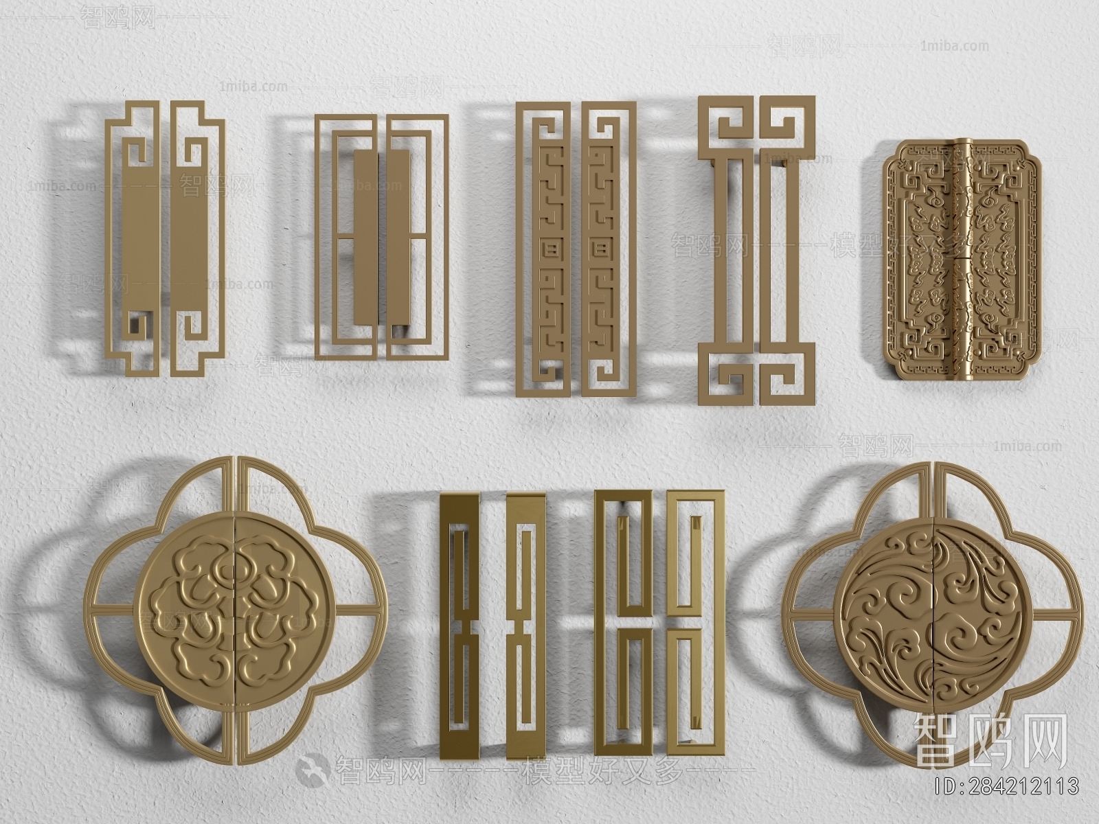 New Chinese Style Door Handle