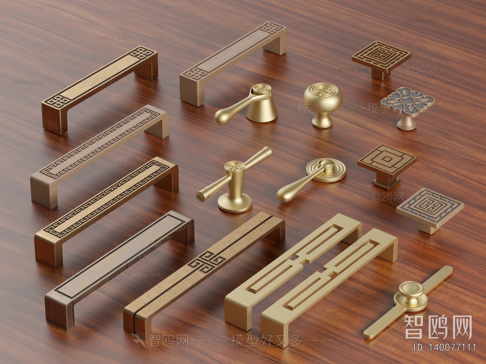 New Chinese Style Door Handle