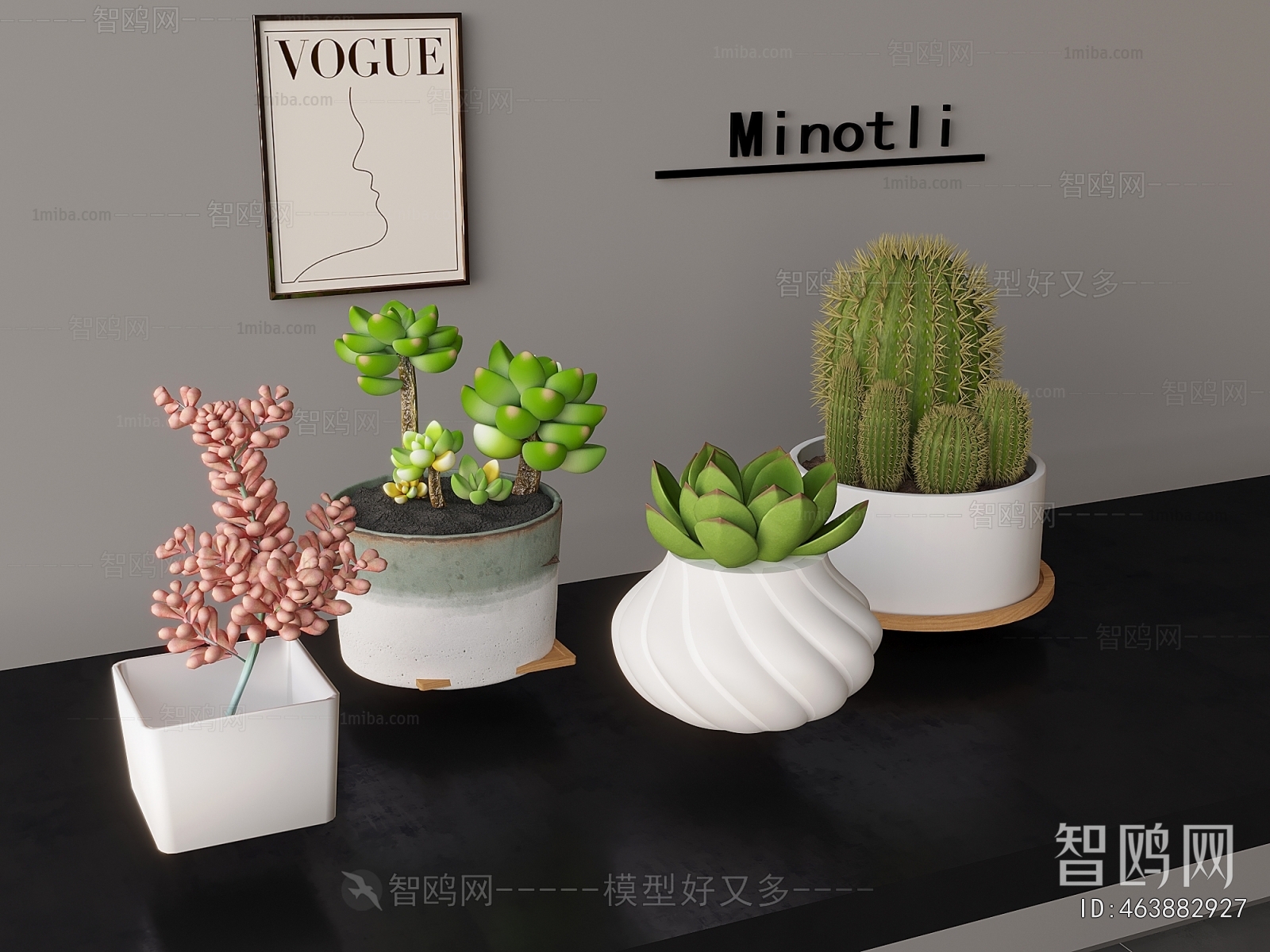 Modern Desktop Plant