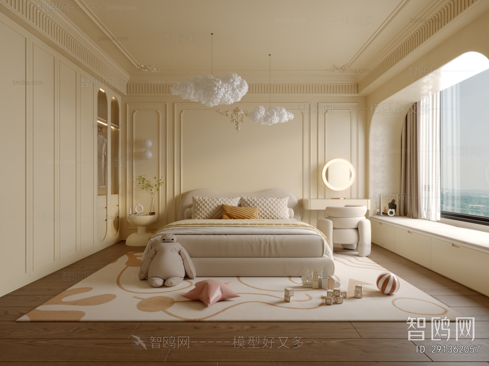 French Style Children's Room