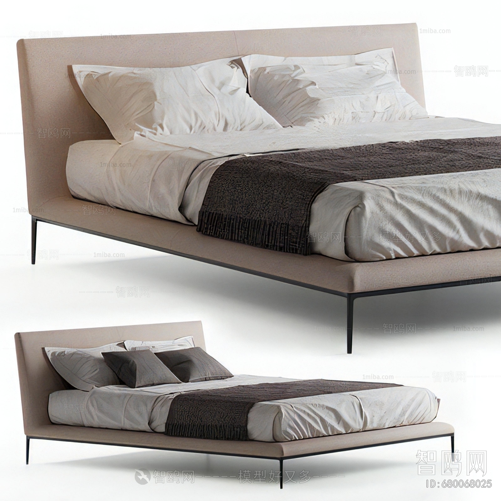 Modern Double Bed